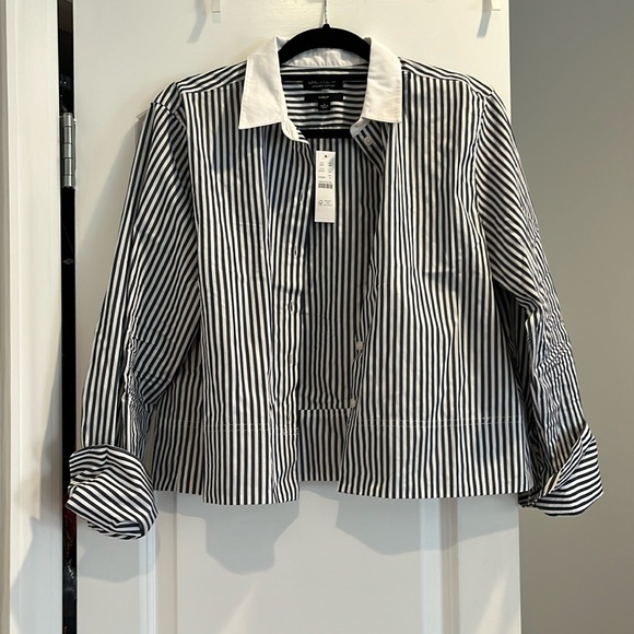 J. Crew Cropped Garçon in striped print Size 6 - Picture 5 of 7